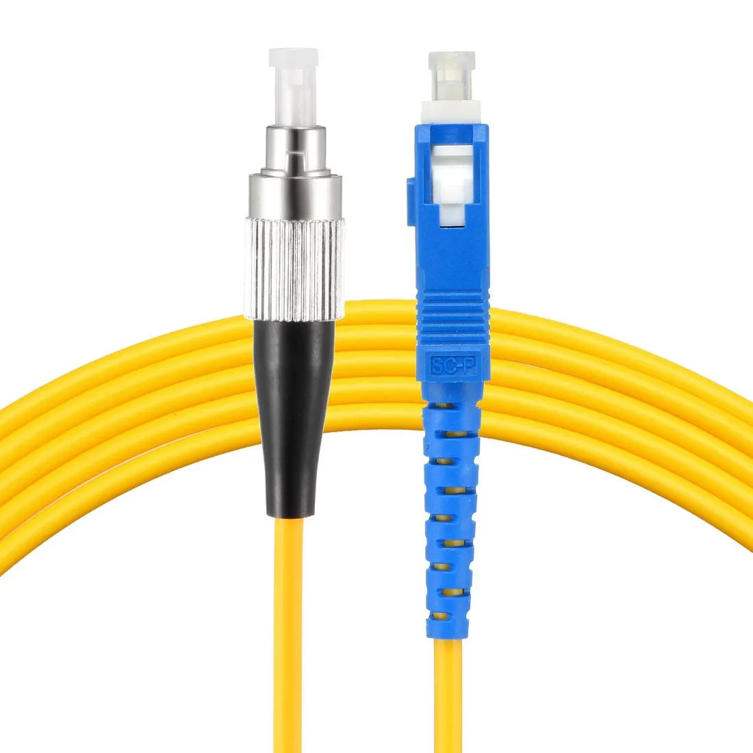 Unique-Bargains Unique-Bargains SC-FC Duplex Singlemode 9/125 Fibre Optic Cable 3m 10ft 2 Pairs — product photo