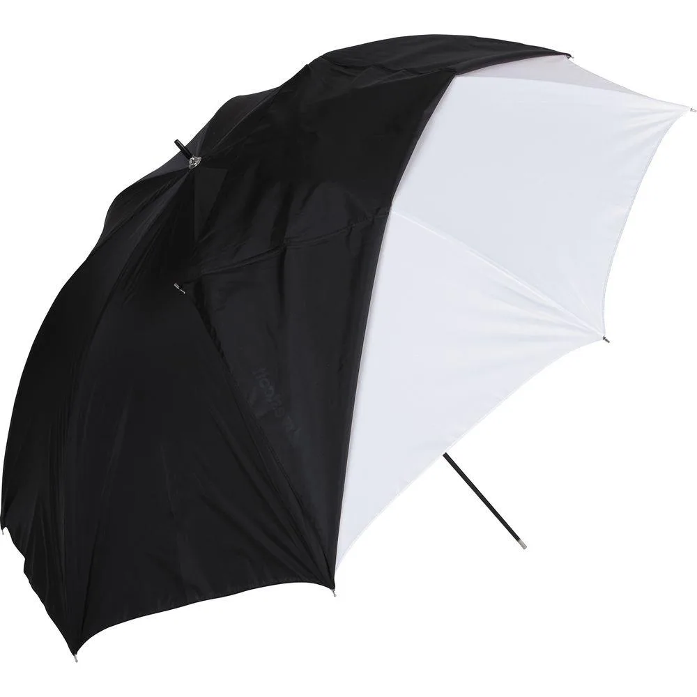 Westcott Westcott 2012 32in White Satin Umbrella With Removable Black Cover — product photo