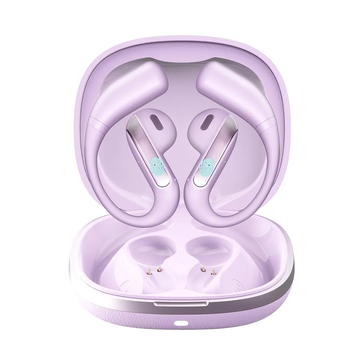 LORDWORLD LORDWORLD YJ55 Open Ear Bluetooth 5.3 Headphones Purple — product photo