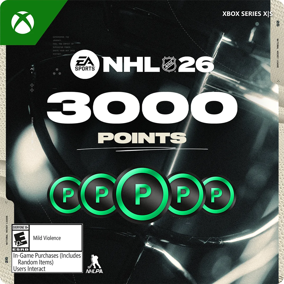 Electronic Arts Electronic Arts 7F6-00893 NHL 26 3000 Points Xbox Series X|S downloadable game — product photo