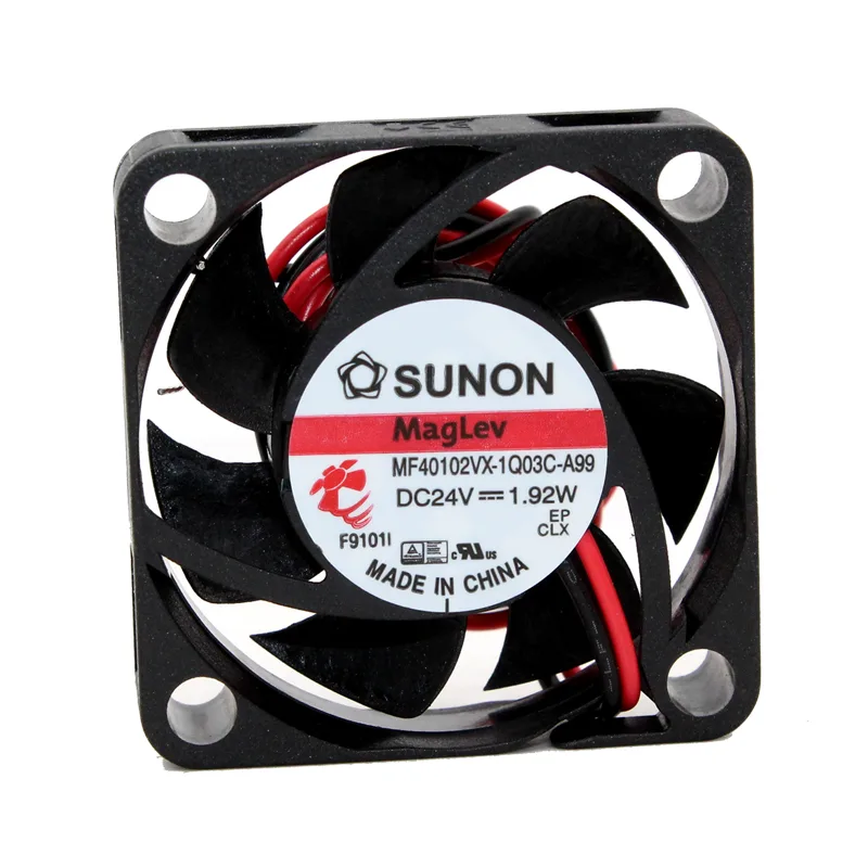 SXDOOL SXDOOL MF40102VX-1Q03C-A99 40mm 24V 1.92W 2-pin case fan — product photo