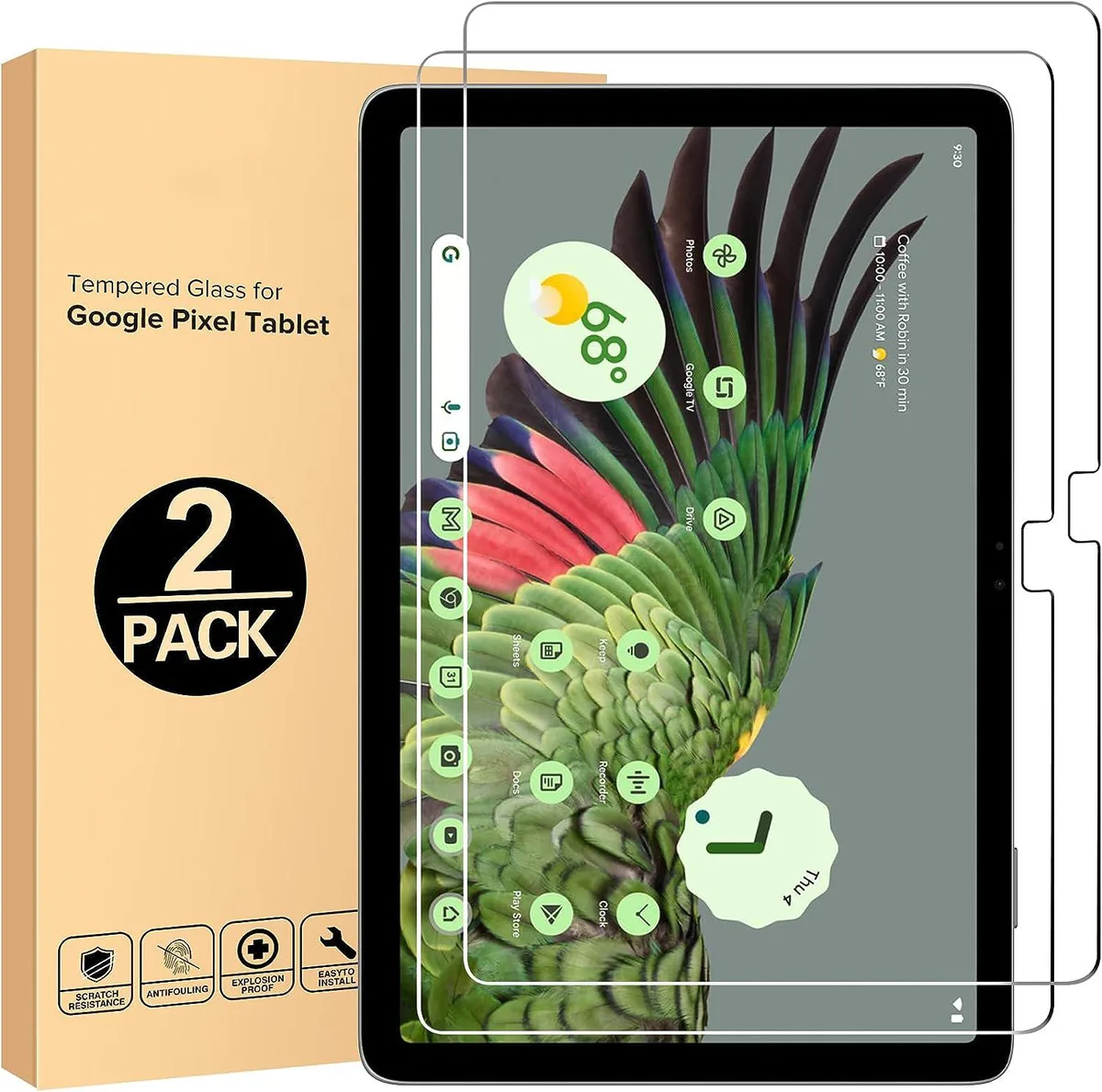 Werleo Werleo Screen Protector for Google Pixel Tablet 11 inch 2023 2-Pack — product photo