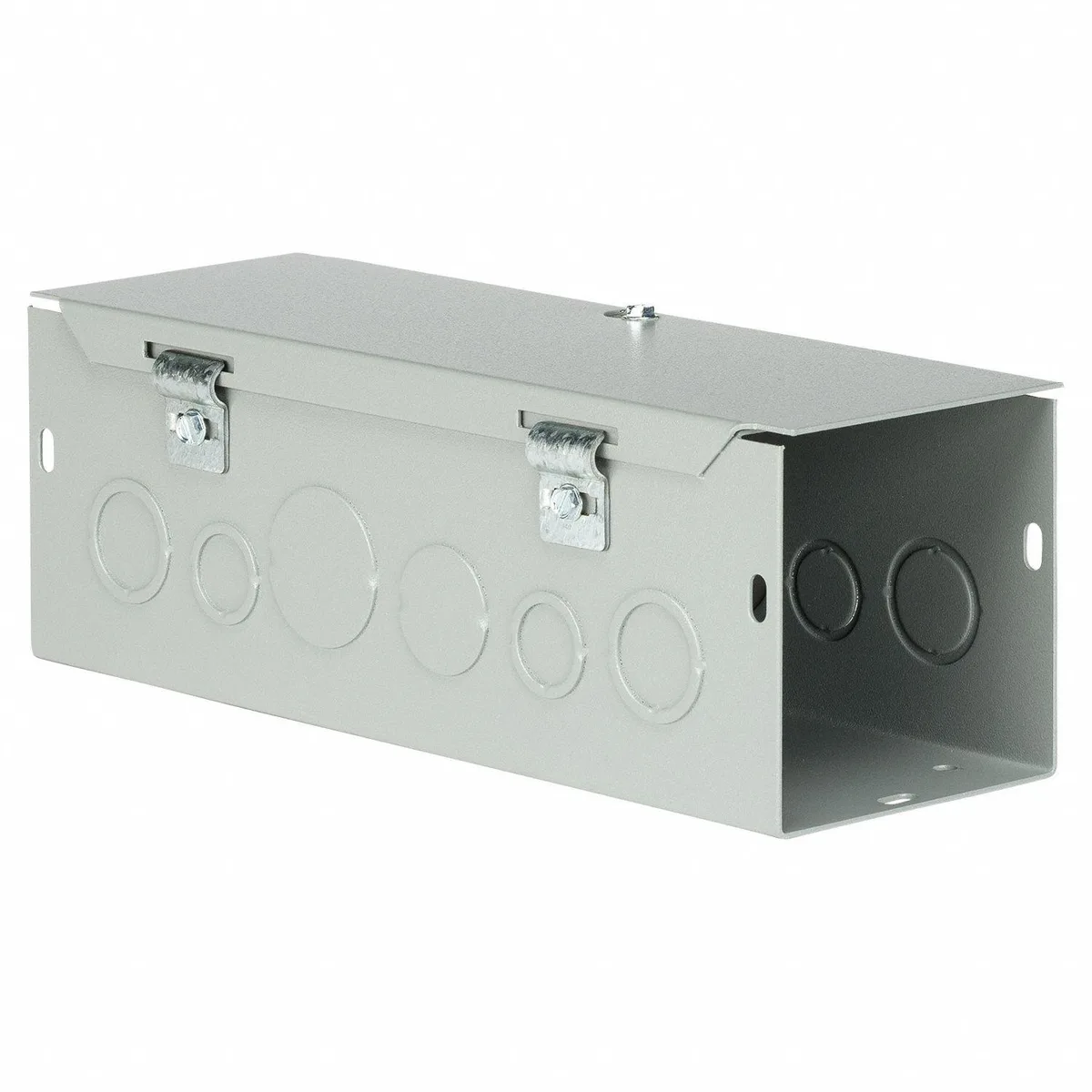 Wiegmann Wiegmann HS441 Straight Section Wireway 12 in 4x4 in Steel Powder Coated Gray — product photo