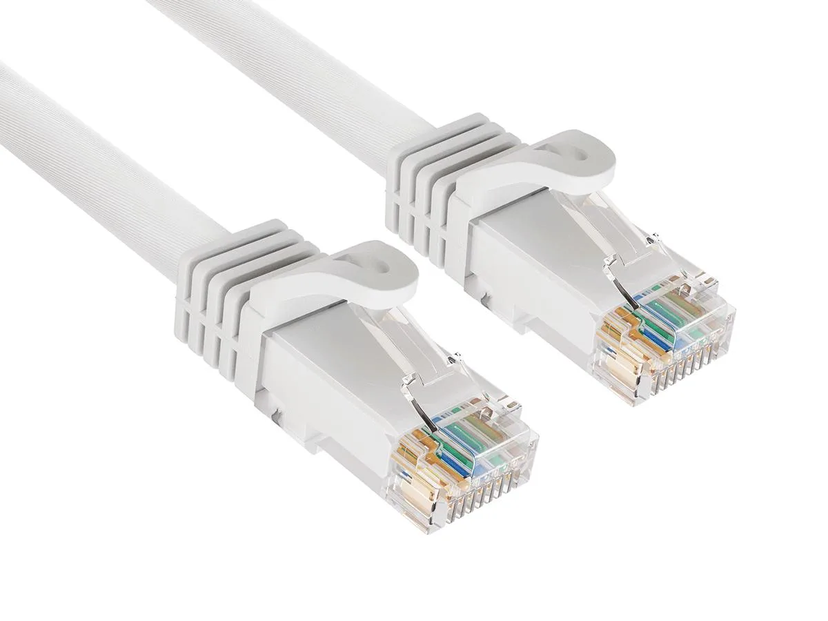 Cable Leader Cable Leader 14ft Cat6a network ethernet cable White — product photo