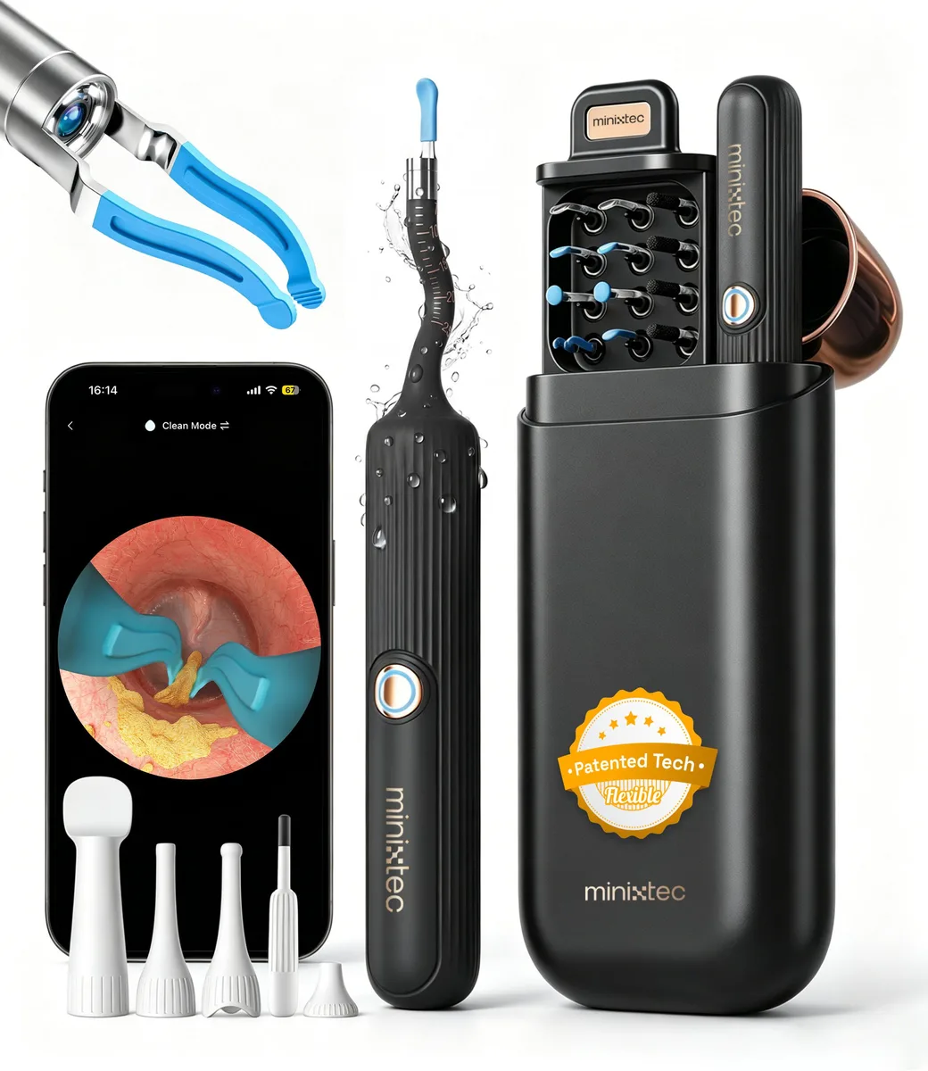 GTBOX GTBOX Ear Cleaning Camera 1080P 13-Piece Kit — product photo