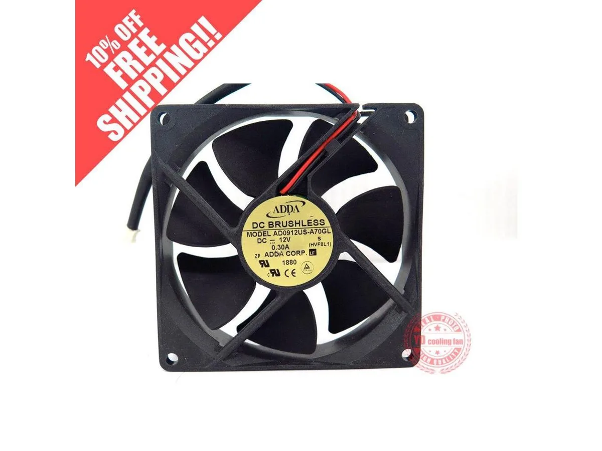 Fans Fans ADDA 9225 12V 0.30A AD0912US-A70GL case fan — product photo