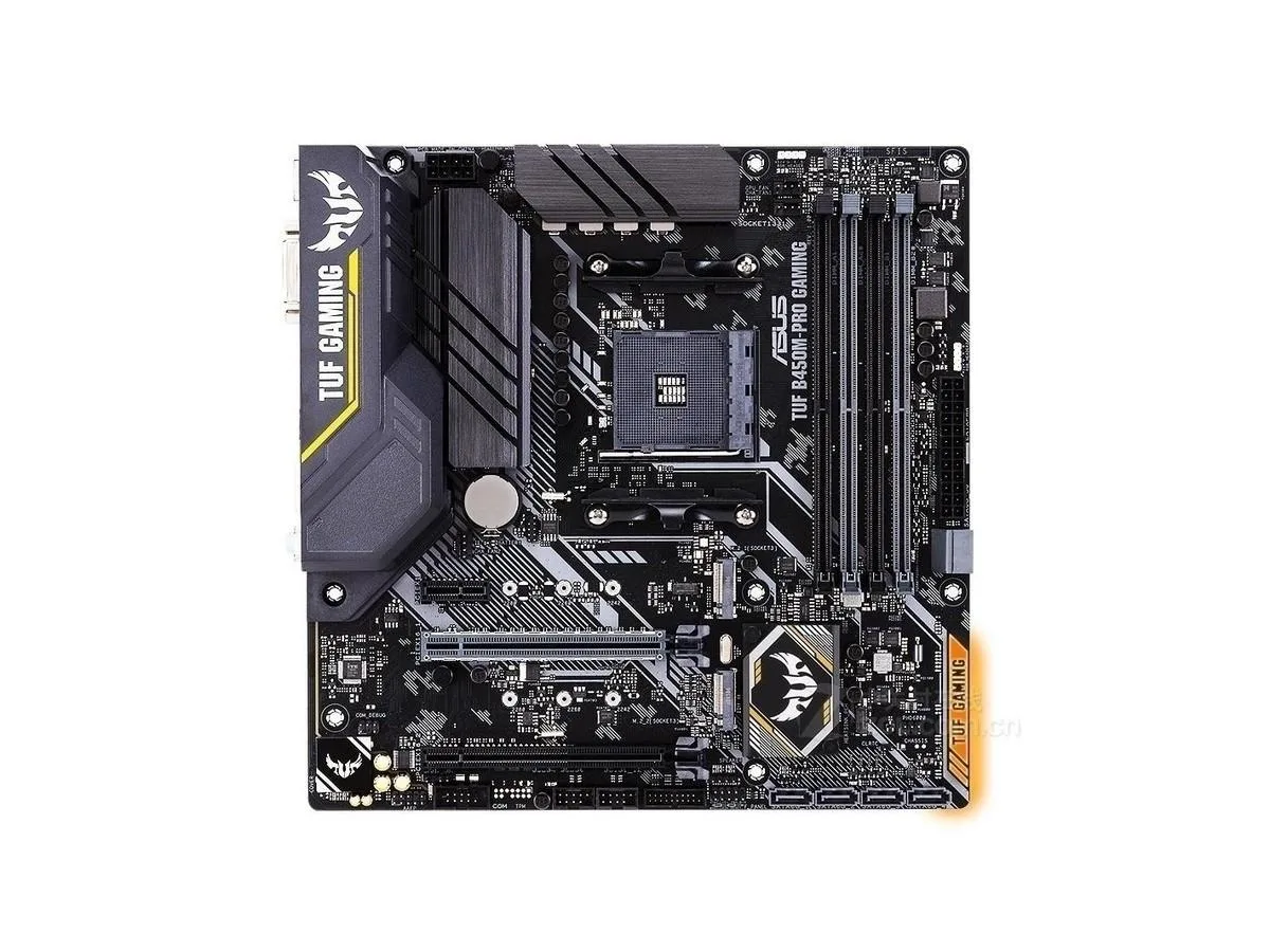 ASUS ASUS TUF B450M-PRO GAMING AMD motherboard Socket AM4 B450 DDR4 64GB Micro ATX — product photo