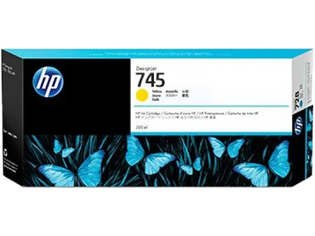 HP HP F9K02A 745 300-ml Yellow DesignJet Ink Cartridge — product photo