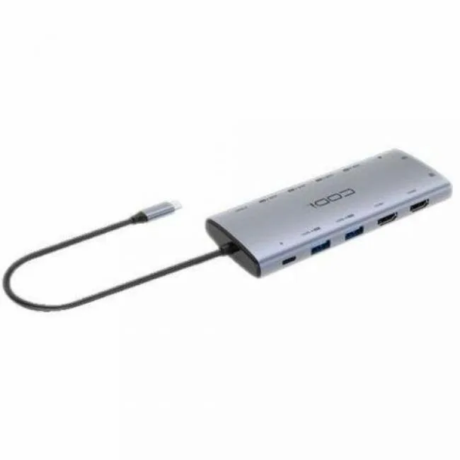 CODi CODi 12-in-1 USB-C Multi-Port Adapter 3 Displays 4K 60Hz 7 USB 6 USB 3.0 — product photo
