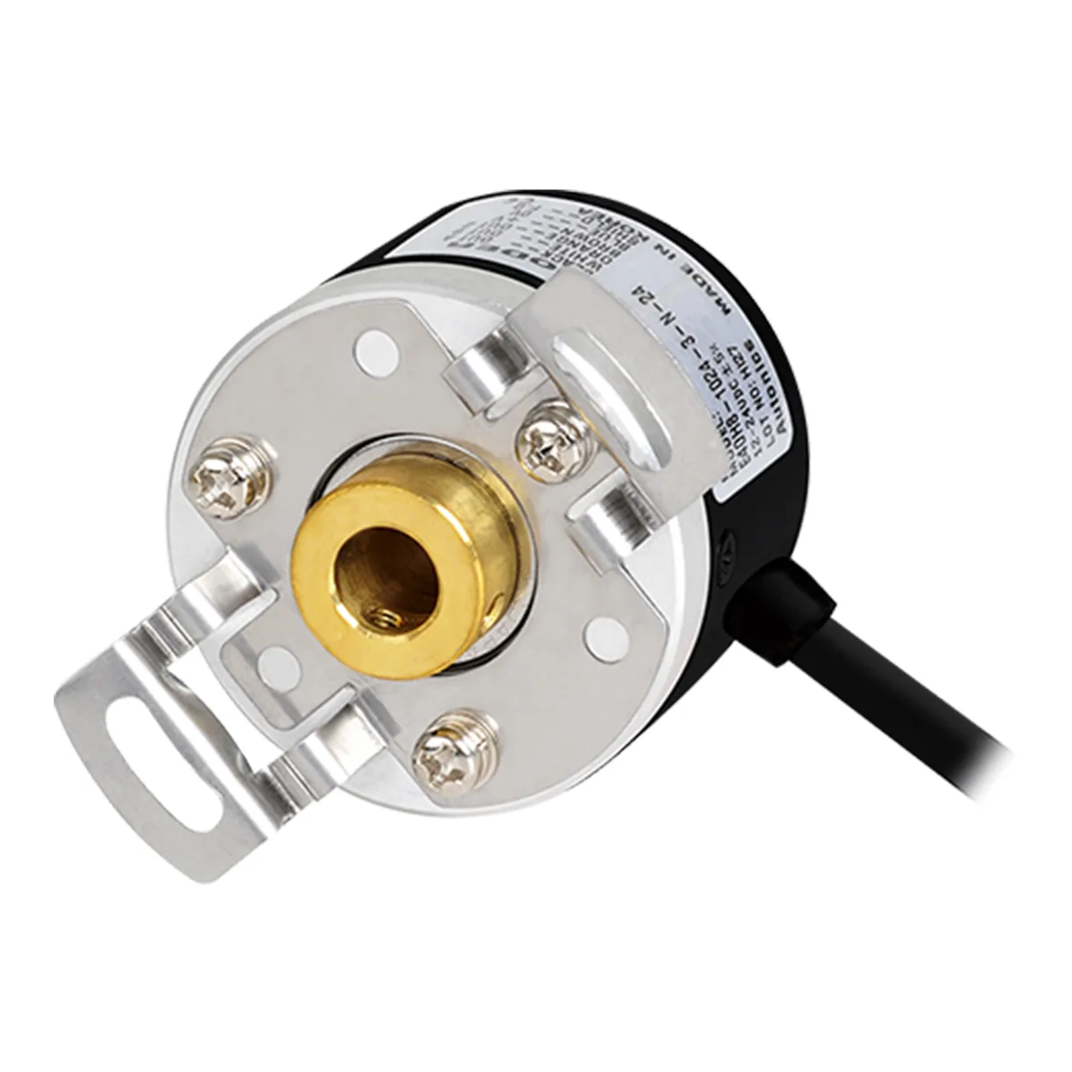 Autonics Corp Autonics Corp E40H8-360-3-N-24 rotary encoder 360 P/R NPN 12-24 VDC — product photo