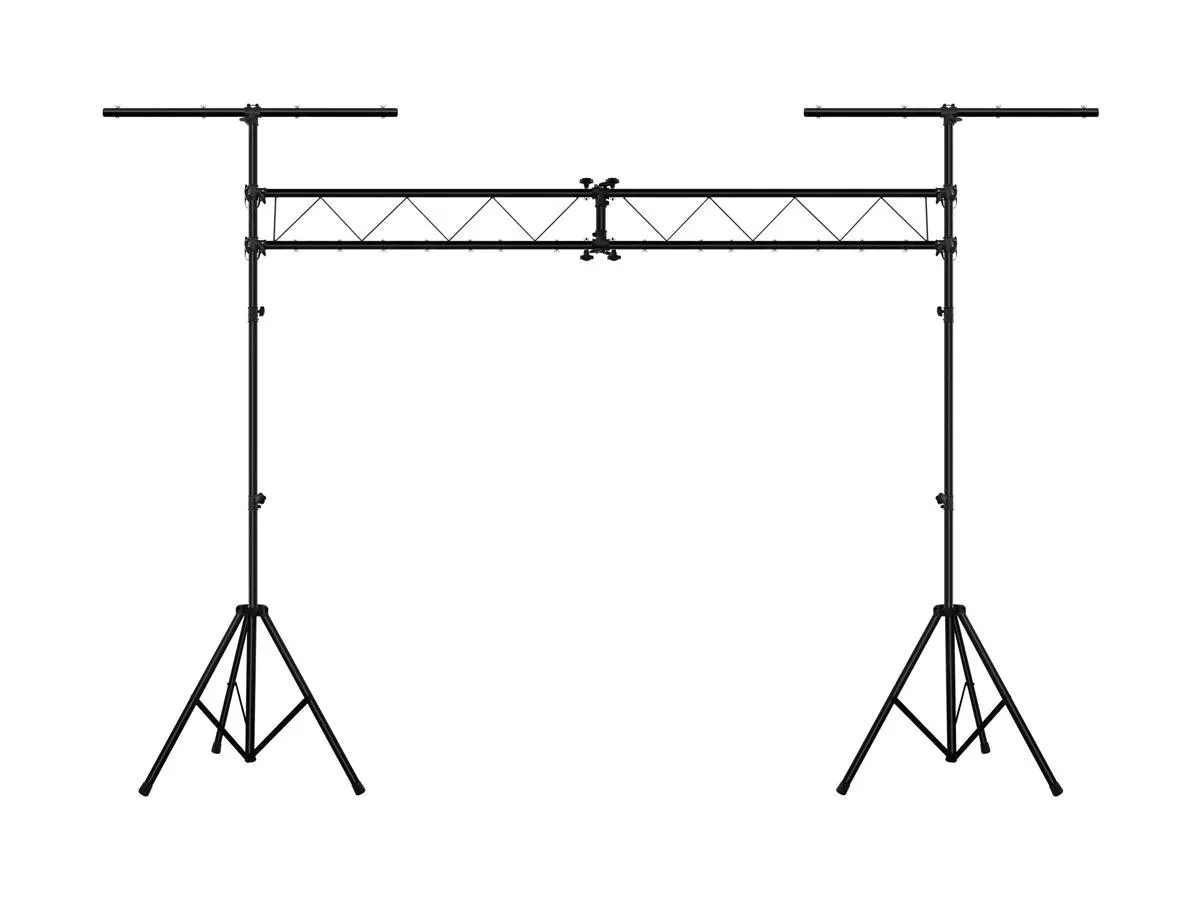 Monoprice Inc. Monoprice Lighting Stand System With Truss 220 lbs 12.5 ft 4 ft T-bars Stage Right Series — product photo