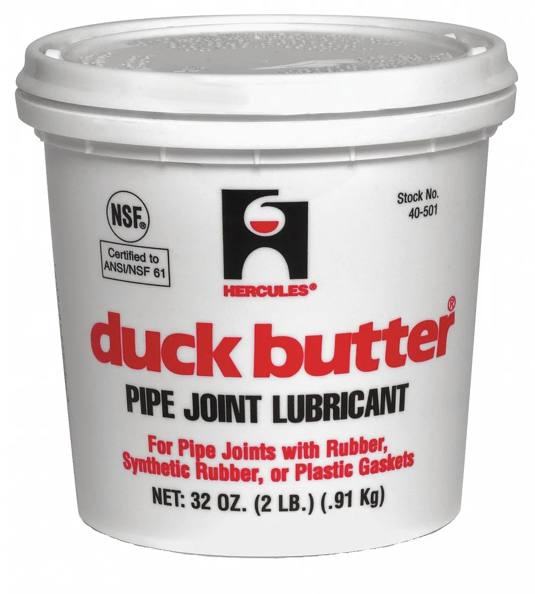 Hercules Hercules 40501 Duck Butter Lubricant Jar 2 lb Tan — product photo