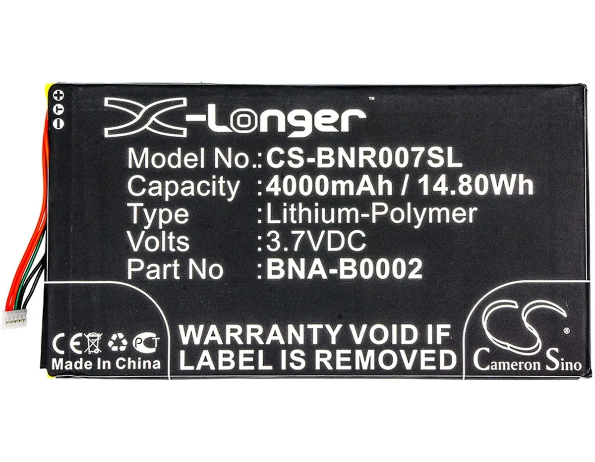  Cameron Sino 4000mAh battery for NOOK HD 7 tablet — product photo