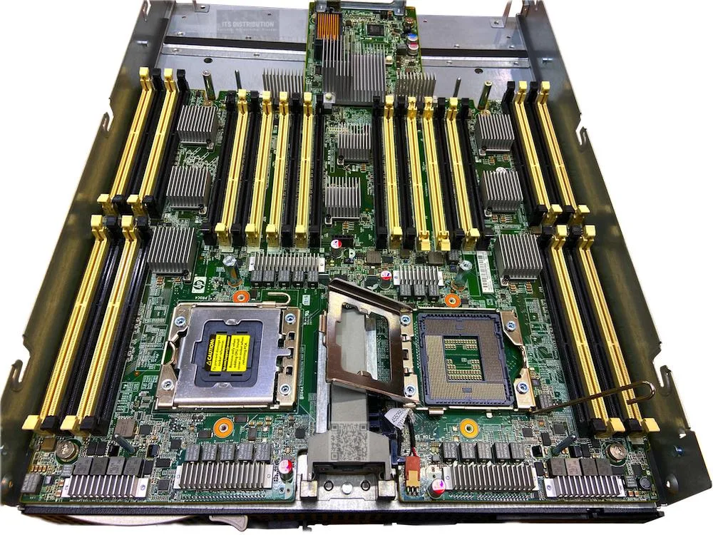 HPE HPE BL680c G7 B-side System Board 585919-001 610092-001 — product photo