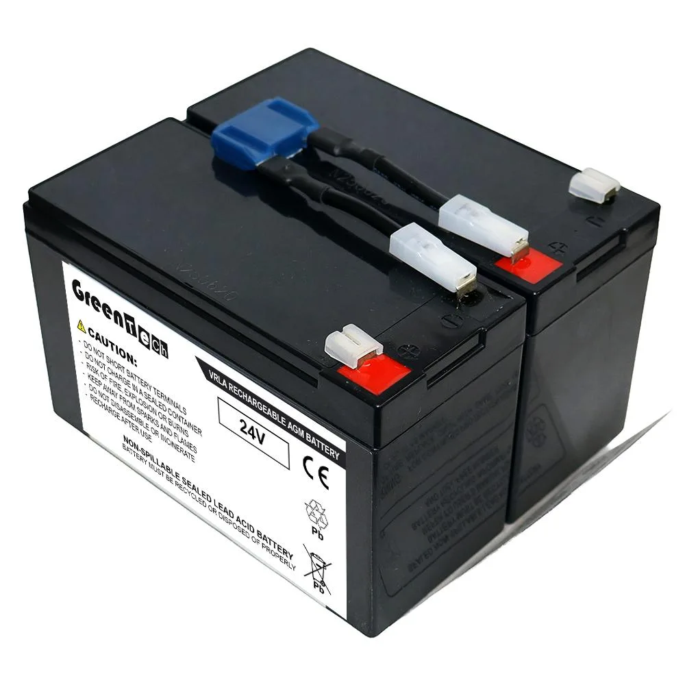 GreenTechLLC GreenTechLLC RB1270X2D 24V 7Ah UPS battery for CyberPower OR750PFCLCD — product photo