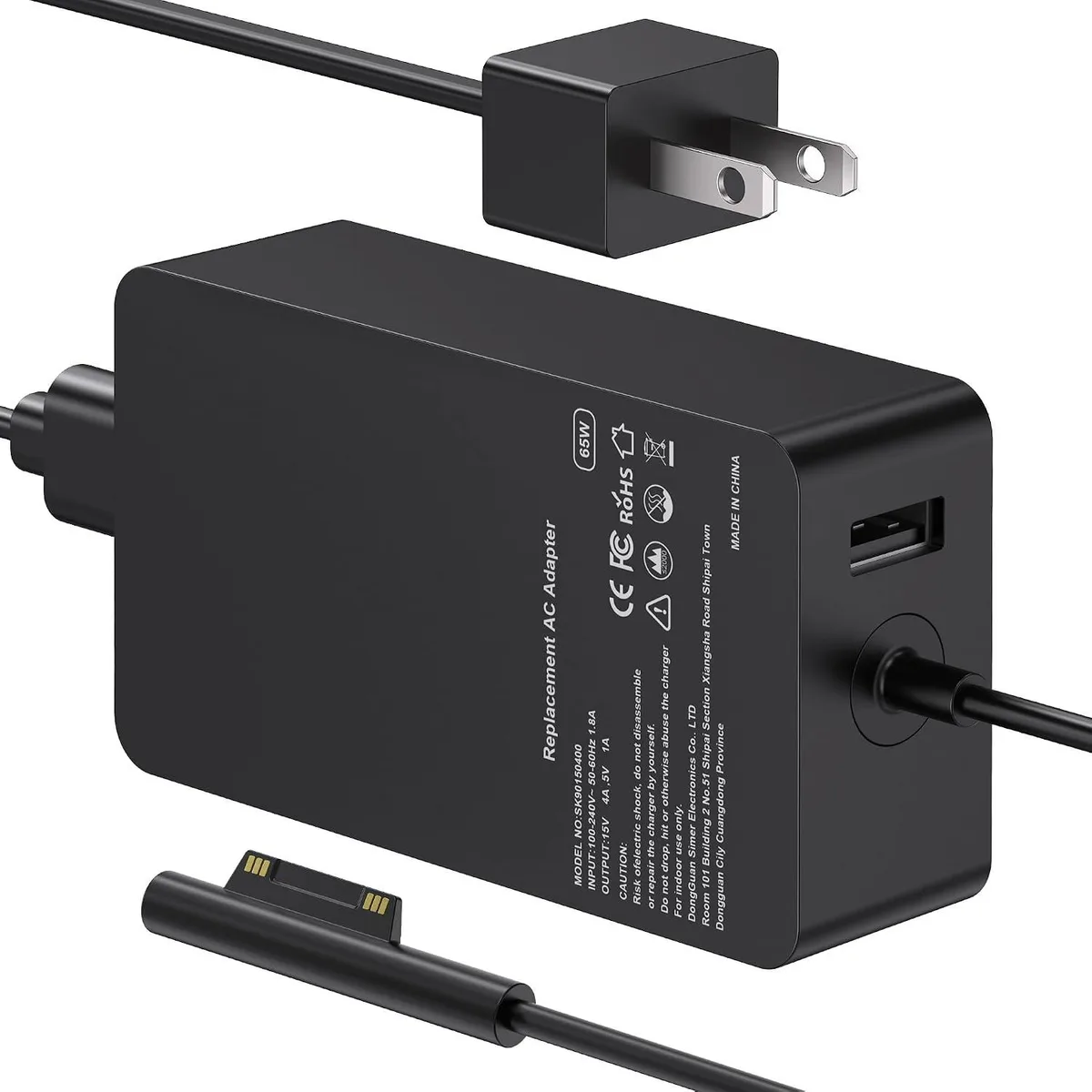 FLEANE FLEANE 1706 65W laptop charger — product photo