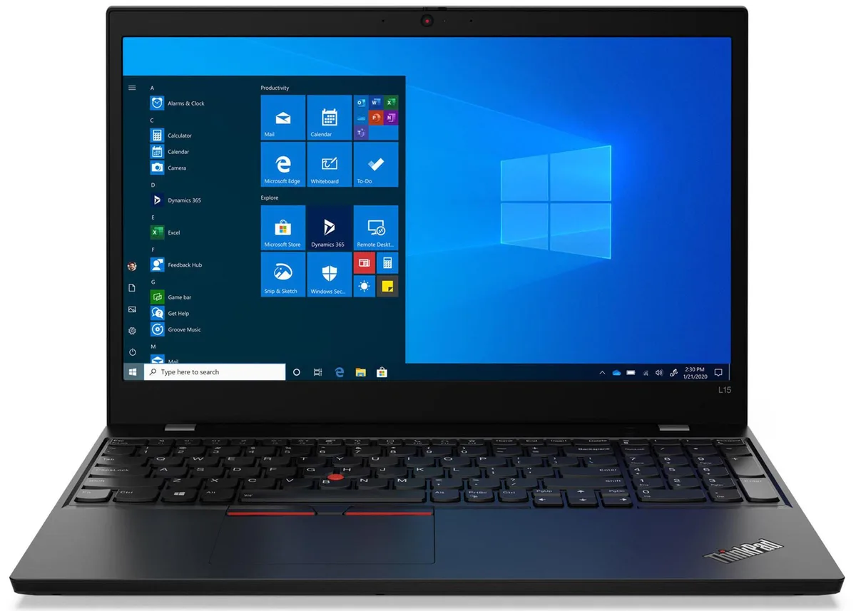 Lenovo Lenovo ThinkPad L15 Gen 2 laptop i7-1165G7 32GB 2TB 15.6" Touch FHD — product photo