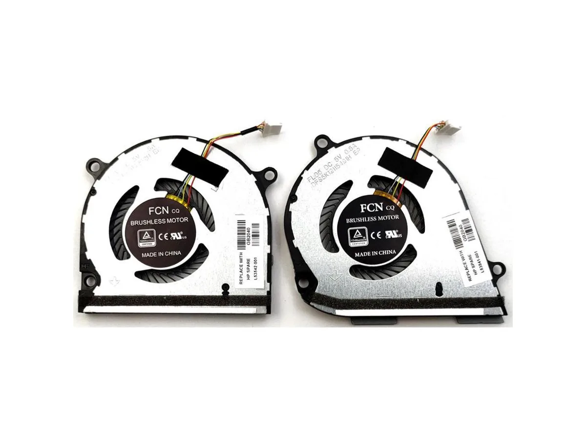 Fans Fans Laptop CPU GPU Cooling Fan dc5v For HP Envy x360 15-ds l53542-001 l53541-001 — product photo