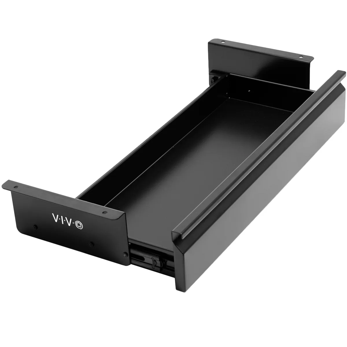 VIVO VIVO 22" Under-Desk Storage Drawer Black Steel — product photo