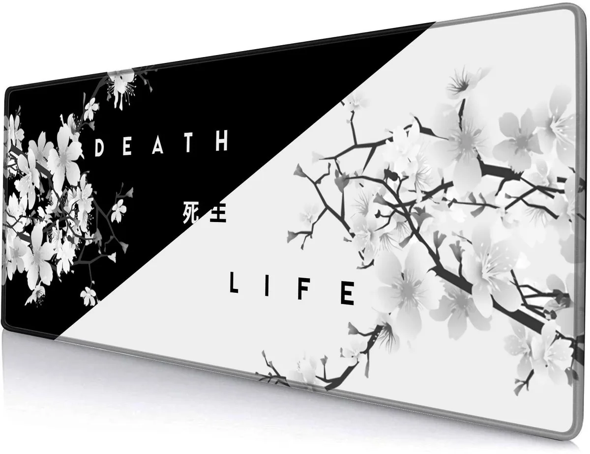 KEHIPI KEHIPI Mouse Pad CL221214003 31.5x11.8 inch Death Life Floral — product photo