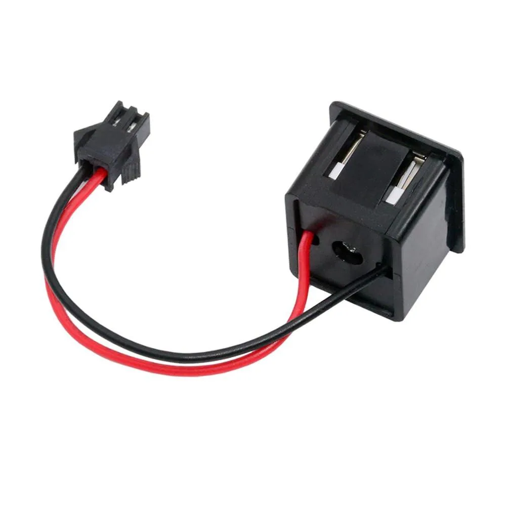Fervit Fervit Dual USB-A Female to 2-Pin Header Cable 75mm 2.54mm Pitch Latch Mount — product photo