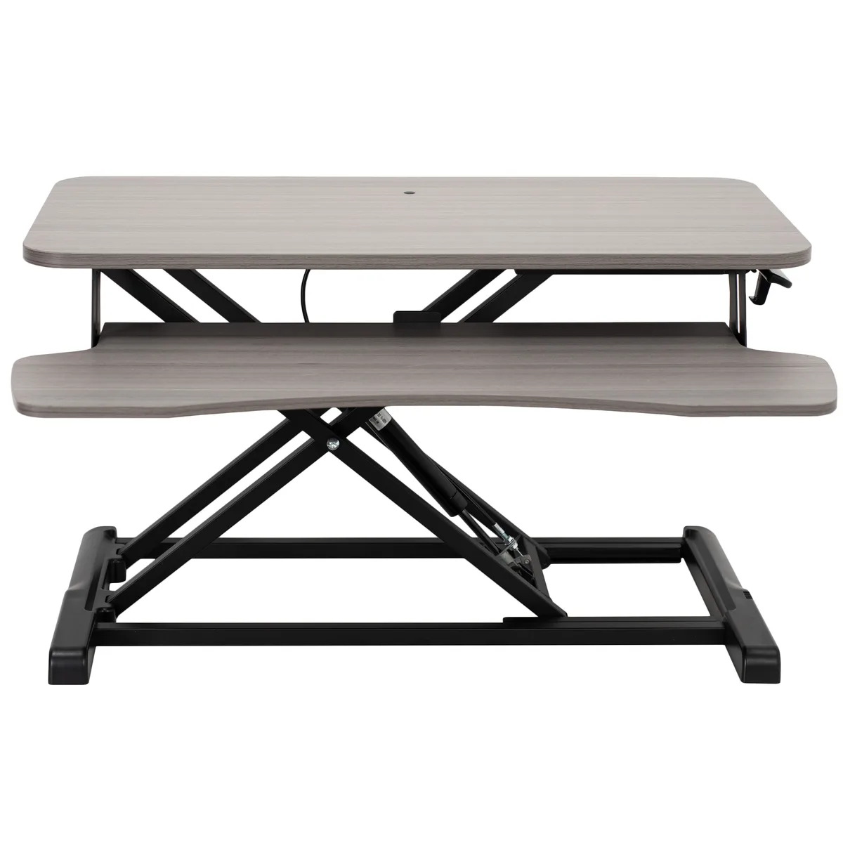 VIVO VIVO Gray Height Adjustable Standing Desk Monitor Riser 32 — product photo
