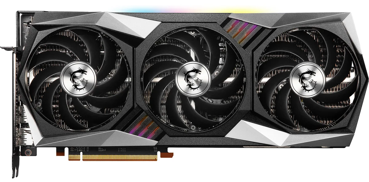 MSI MSI RX 6950 XT GAMING X TRIO 16G graphics card — product photo