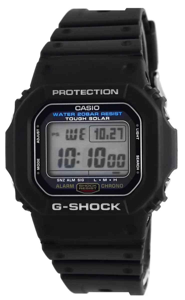 CASIO CASIO G-Shock G-5600UE-1 Solar Digital Resin Watch 200m 43.00mm — product photo