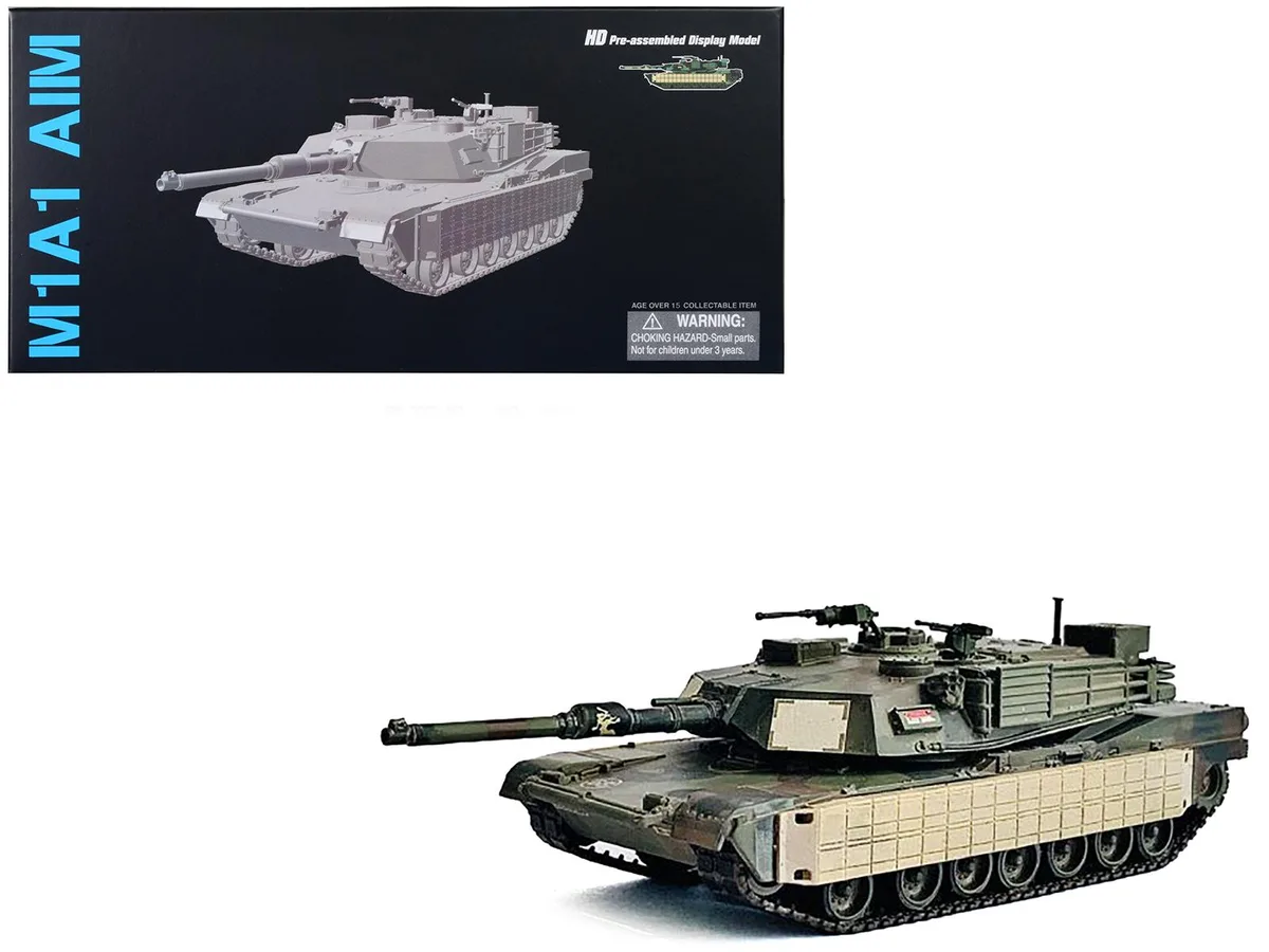 Dragon Models Dragon Models US M1A1 AIM TUSK "1-4 Cav Quarterhorse" 1/72 NEO Dragon Armor hobby collectible — product photo