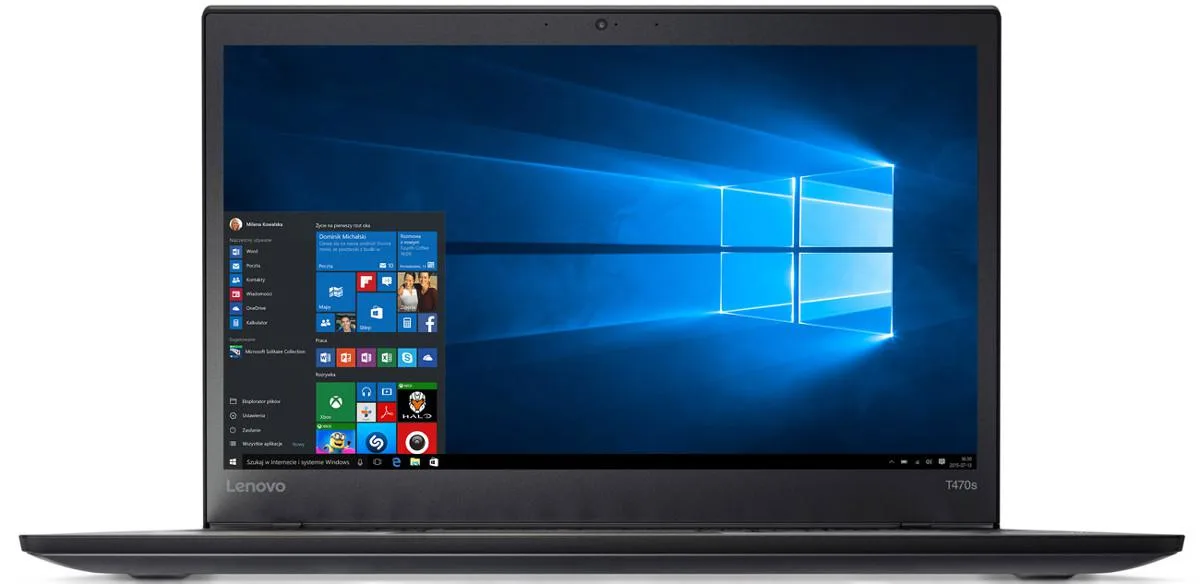 Lenovo Lenovo ThinkPad T470s laptop i7-6600U 2.6GHz 8GB DDR4 4TB NVMe 14.0" FHD IPS — product photo