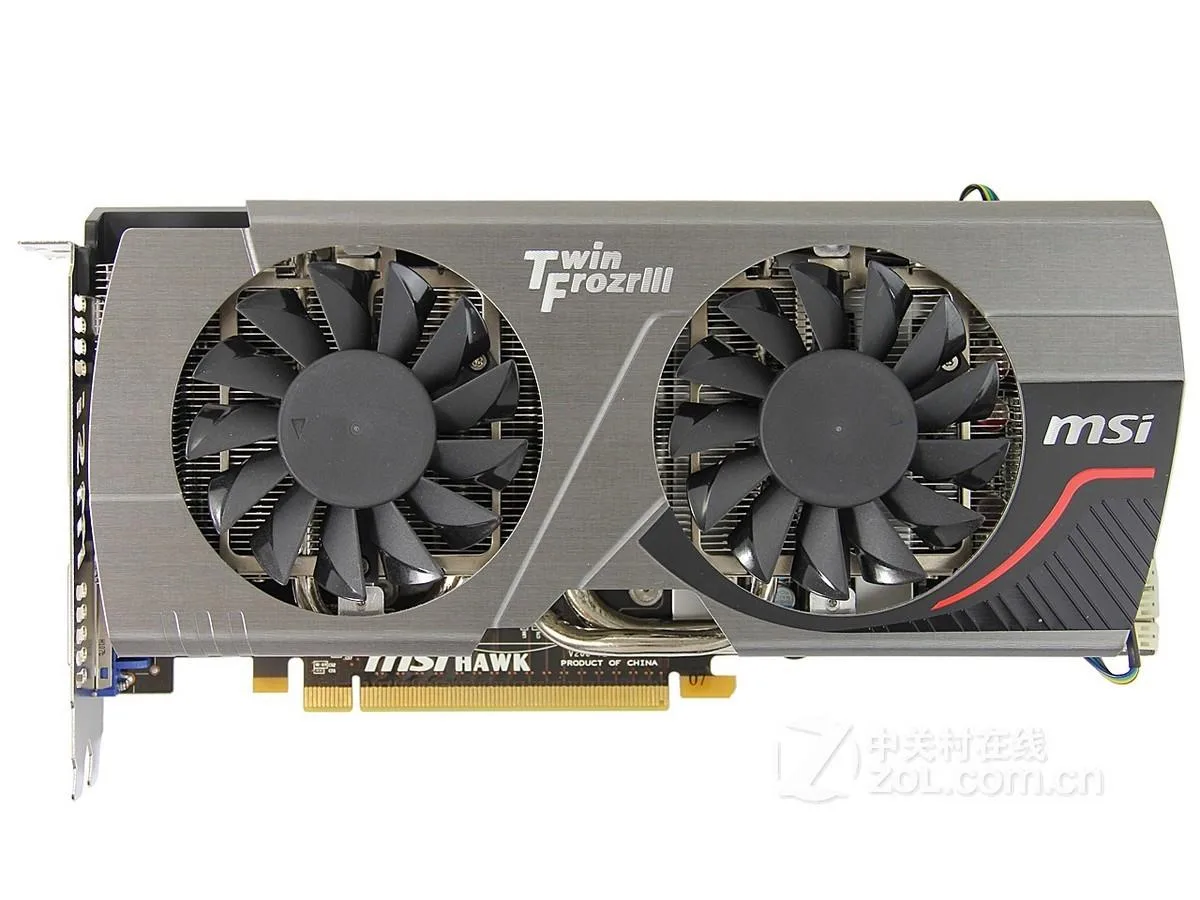 MSI MSI N560GTX-Ti Hawk graphics card 1GB GDDR5 — product photo