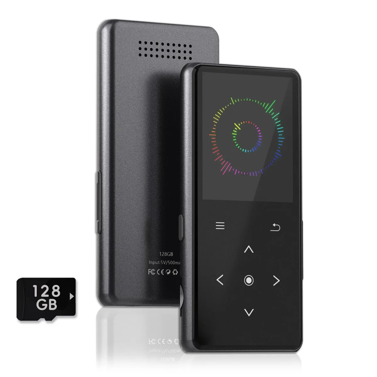Vaktare Gud 128GB MP3 Player Black V6 Bluetooth 5.2 — product photo