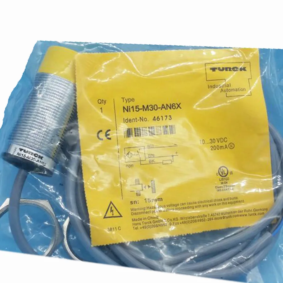Turck Turck Ni15-G30-AN6X 4647700 inductive sensor NPN M30×1.5 10-30 VDC 15 mm 204 g — product photo