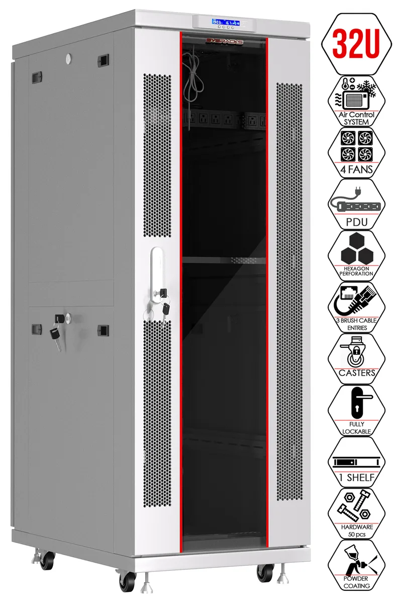 SYSRACKS SYSRACKS SRF 32.900G 32U 35-Inch Deep Server Rack — product photo