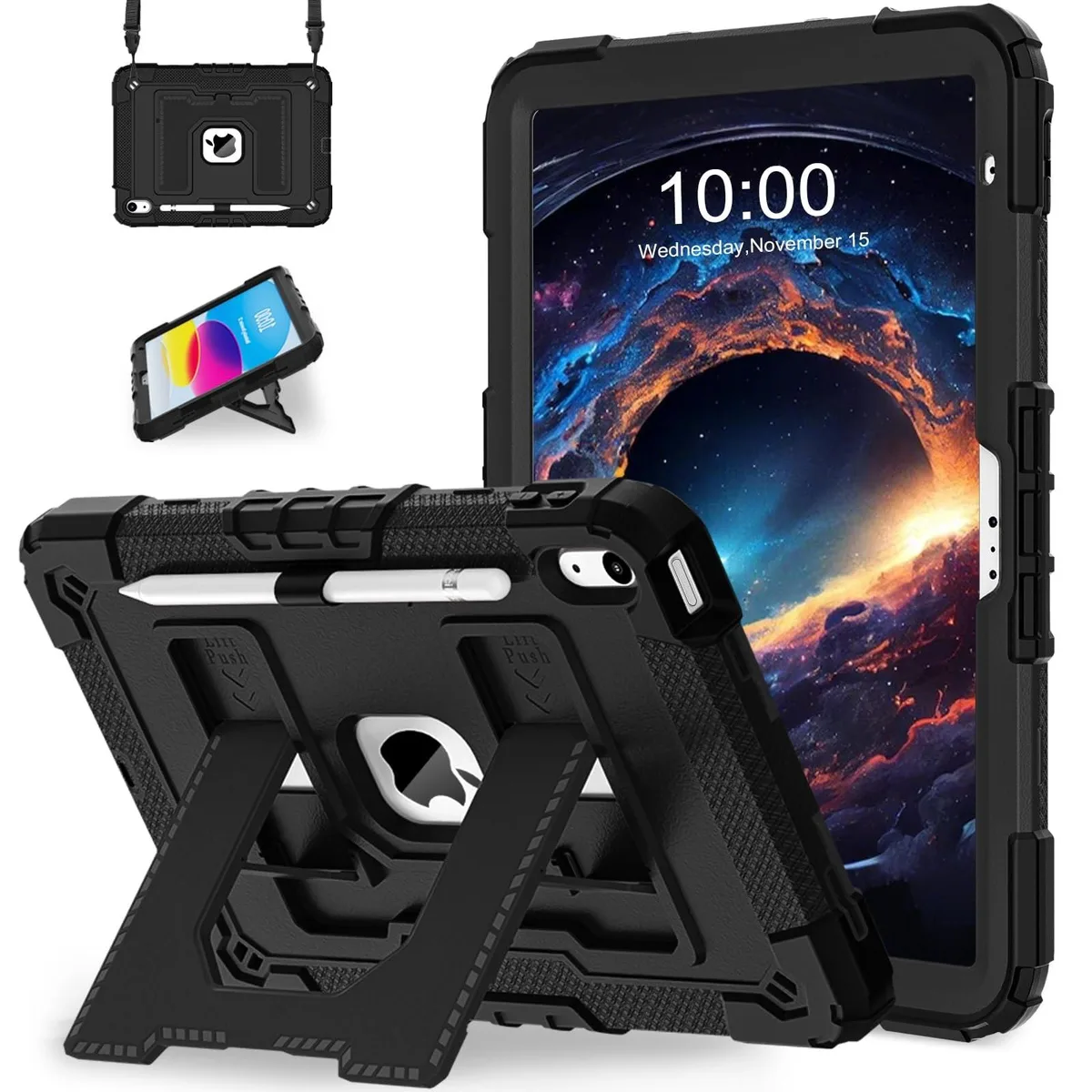 V2 Technologies V2 Technologies Case for iPad 11 inch 2025 10.9 inch 2025 2 in 1 accessory — product photo