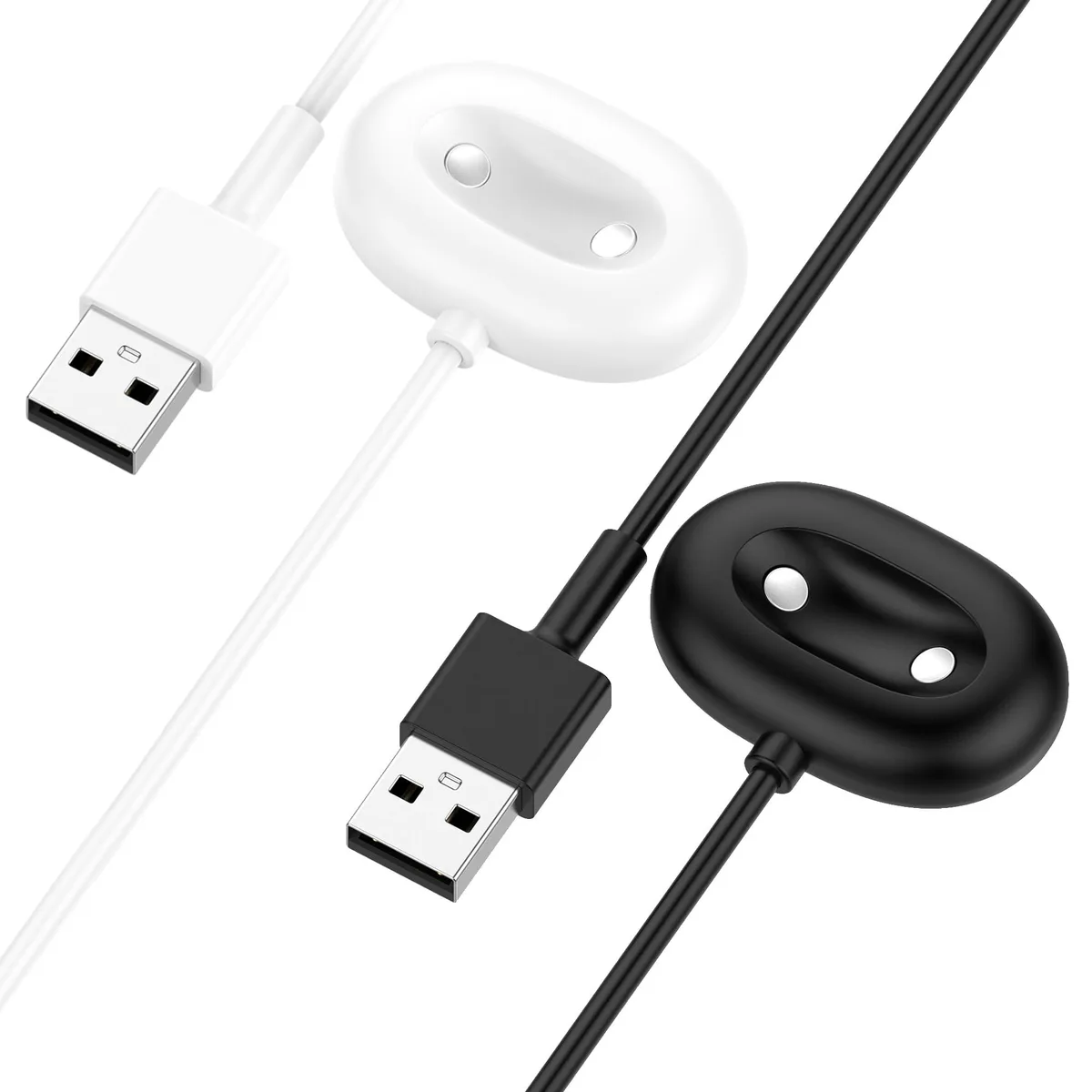 GE 2 Pack USB-A to Magnetic Watch Cable 1m (3.3ft) Black — product photo