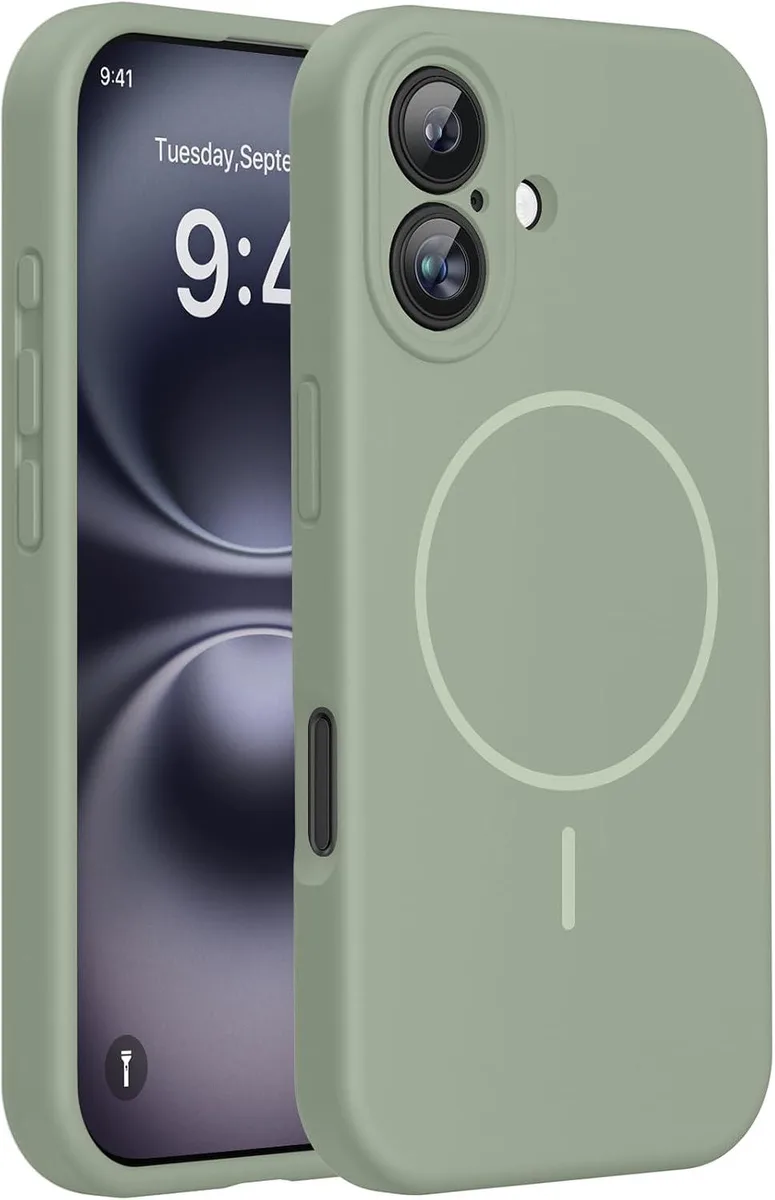 Transcend Transcend iPhone 16 Case 6.1" 3.0 mm Patina Green — product photo
