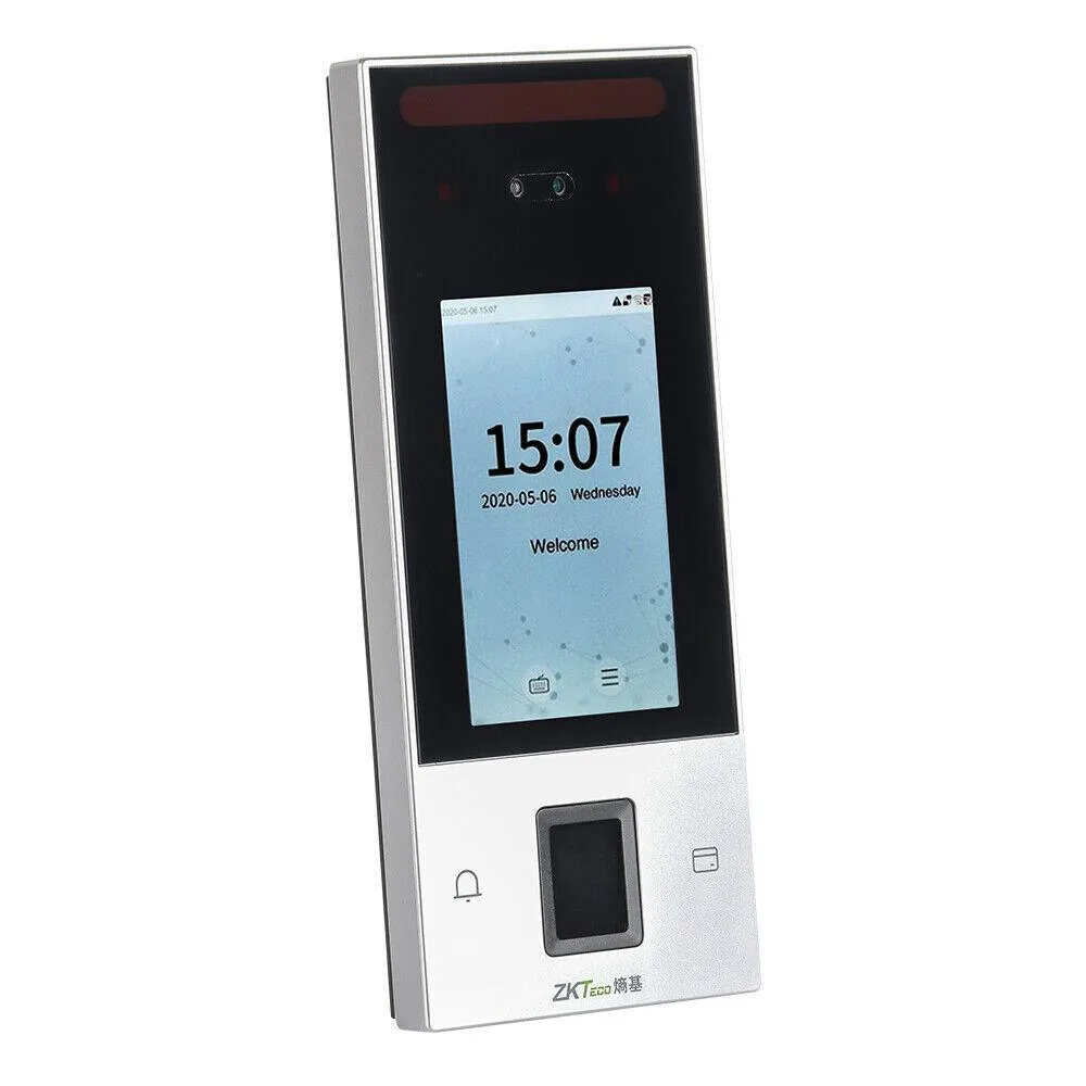 ZKTECO ZKTeco nFace128 Facial Fingerprint Time Clock Access Control Terminal — product photo