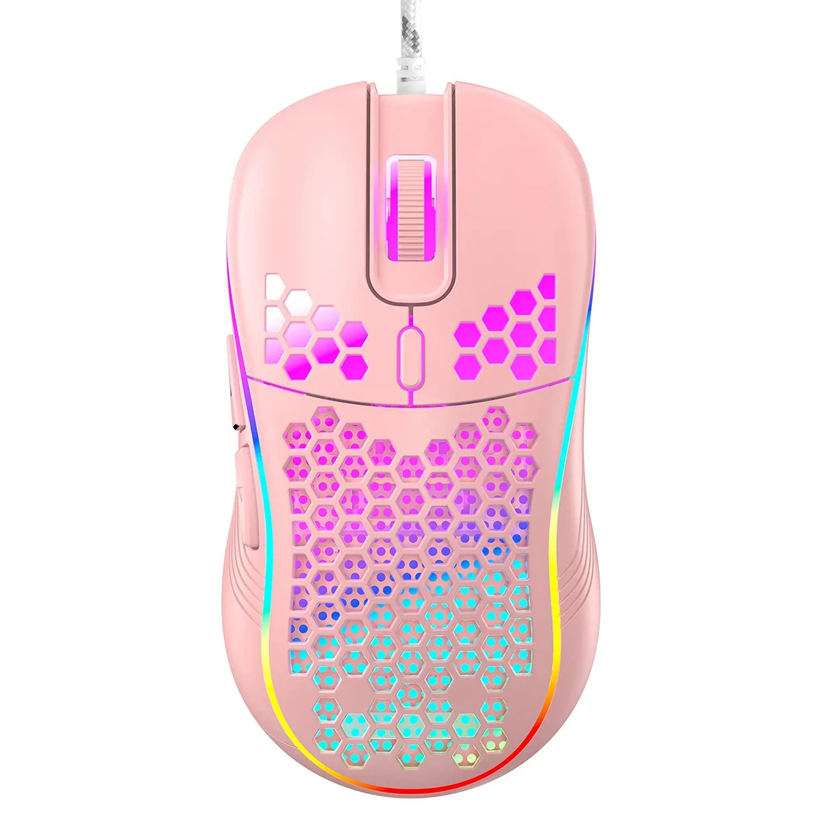  ASUS Techsea Gaming Mouse 16 Buttons Pink — product photo