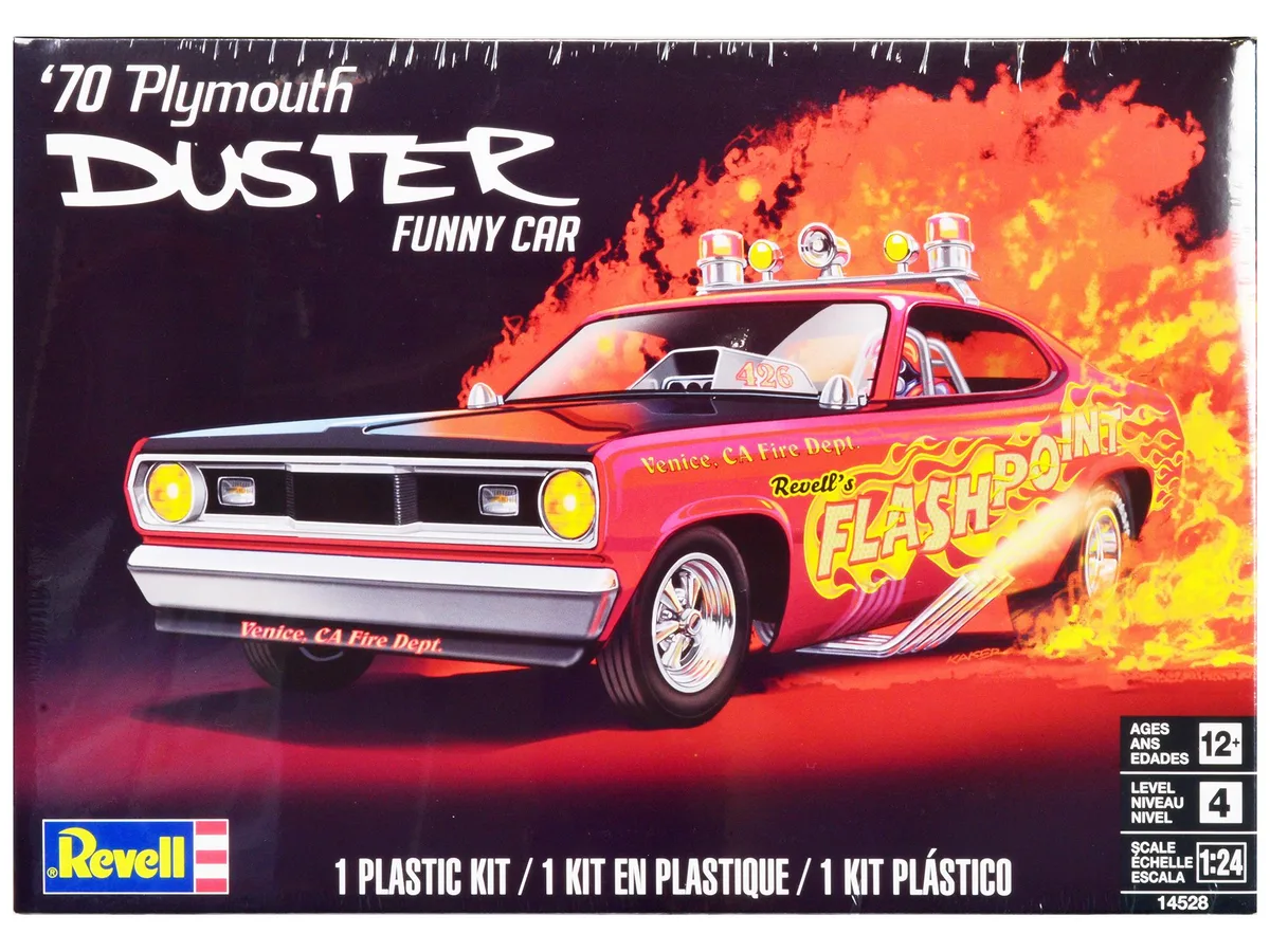 Revell Revell 1970 Plymouth Duster Funny Car 1/24 Scale Model Kit — product photo