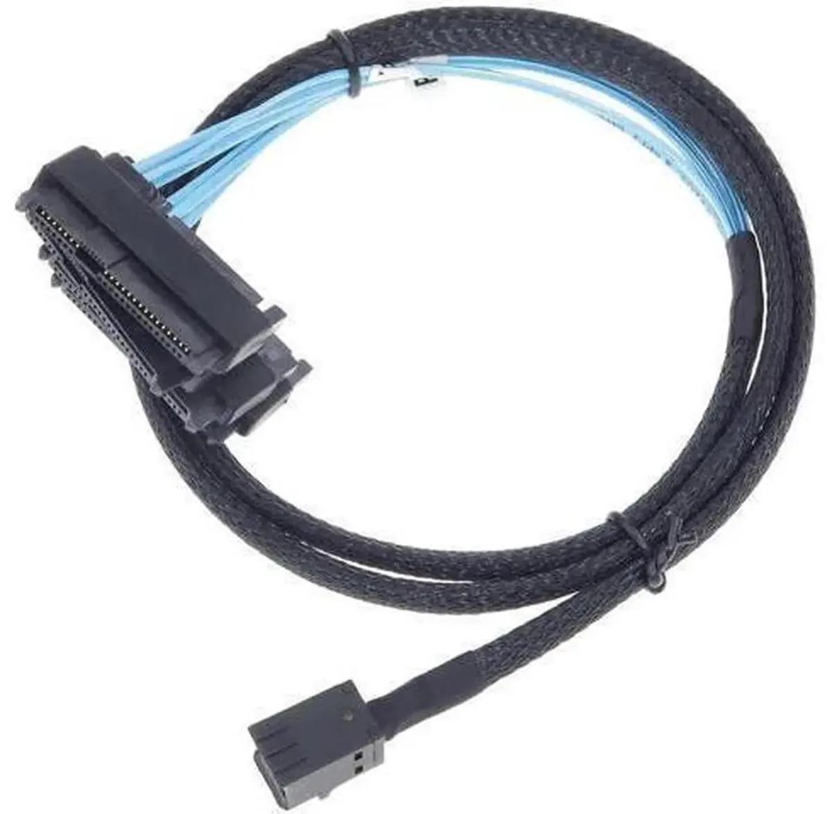 SMUGDESK SMUGDESK 1M Mini SAS HD Breakout Cable SFF-8643 to SFF-8482 29Pin SATA Power — product photo