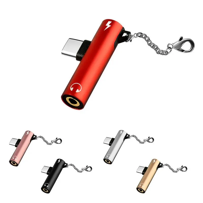 Hetai Tech Hetai Tech 2-in-1 USB-C to 3.5mm AUX &amp; Charging Adapter — product photo