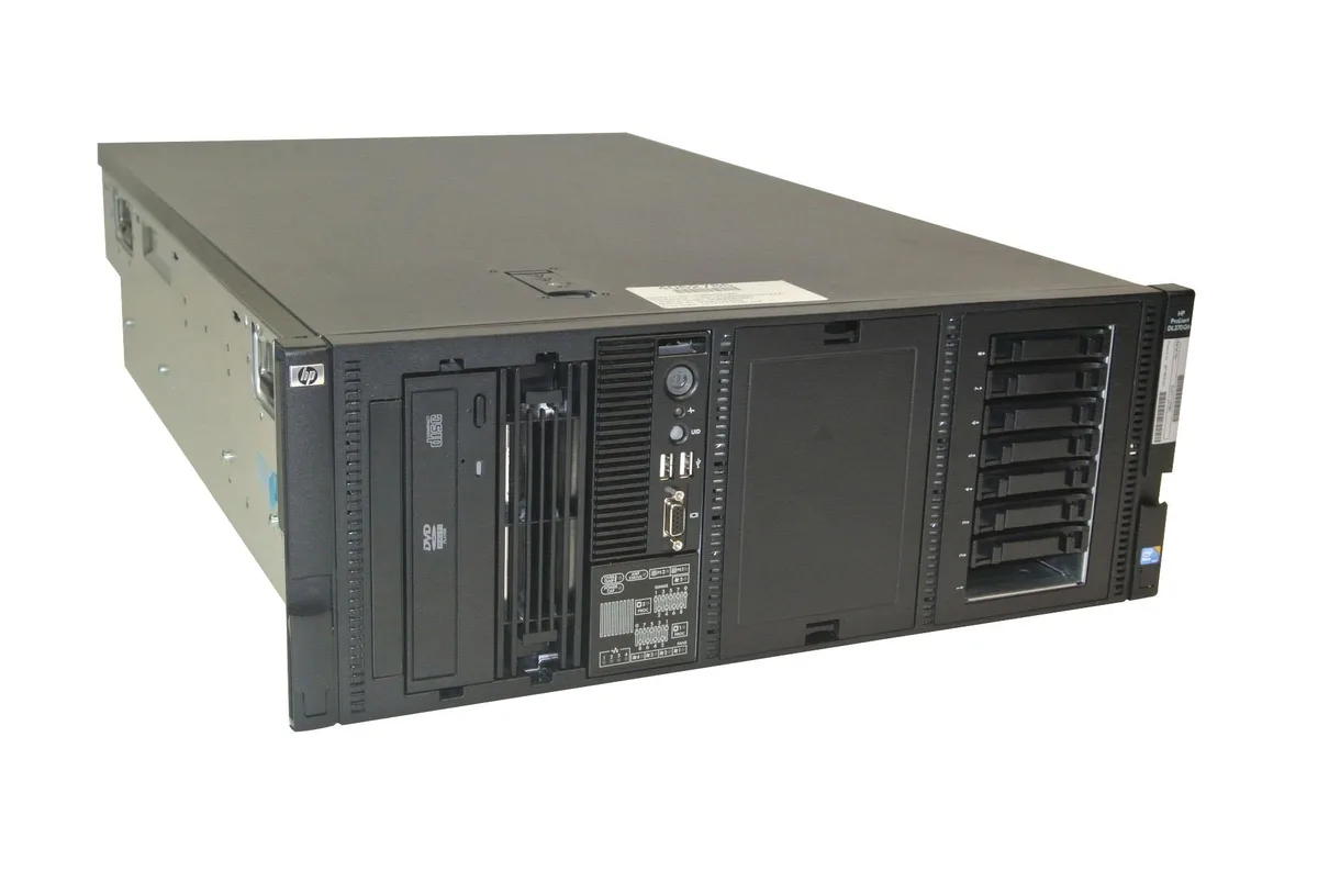 HPE HPE X5650Processor ProLiant DL370 G6 4U rack server 2 Xeon 2.66 GHz 12 GB DDR3 — product photo