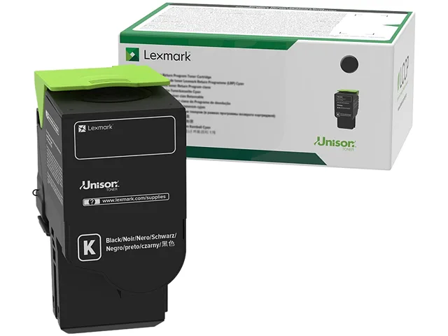 Lexmark Lexmark C251UK0 black toner cartridge (genuine brands) 8000 pages — product photo