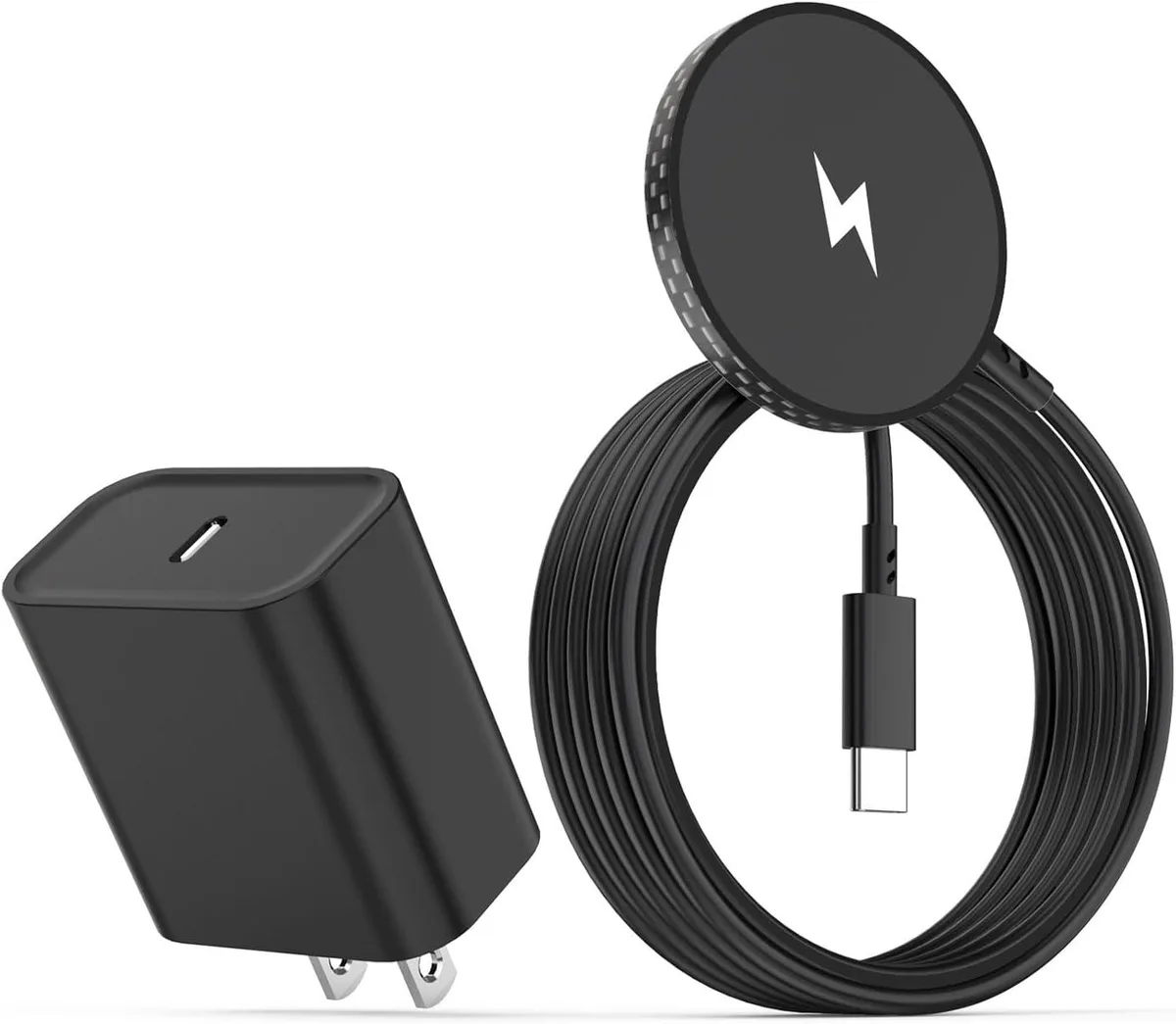 KINGARD KINGARD 20W Magnetic Wireless Charger 6ft Black — product photo