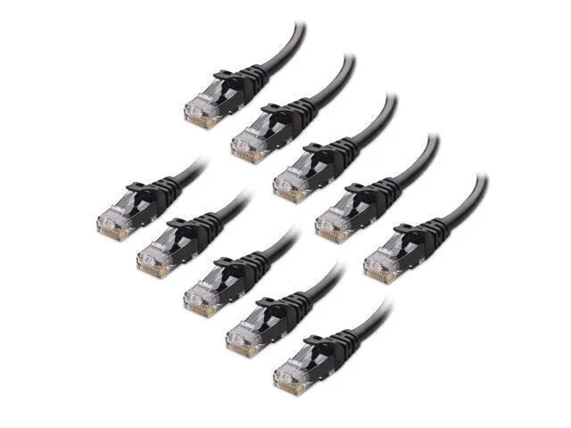 LORDWORLD LORDWORLD Cat 6 network ethernet cable 10 pack 14 ft 24 AWG — product photo