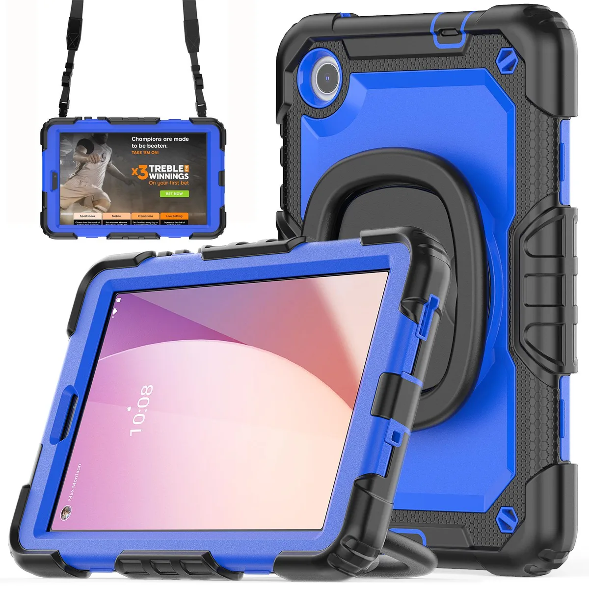 BONAEVER BONAEVER Case for Lenovo Tab M8 4th Gen 2024 2023 TB301XU TB300FU TB300XU Blue — product photo