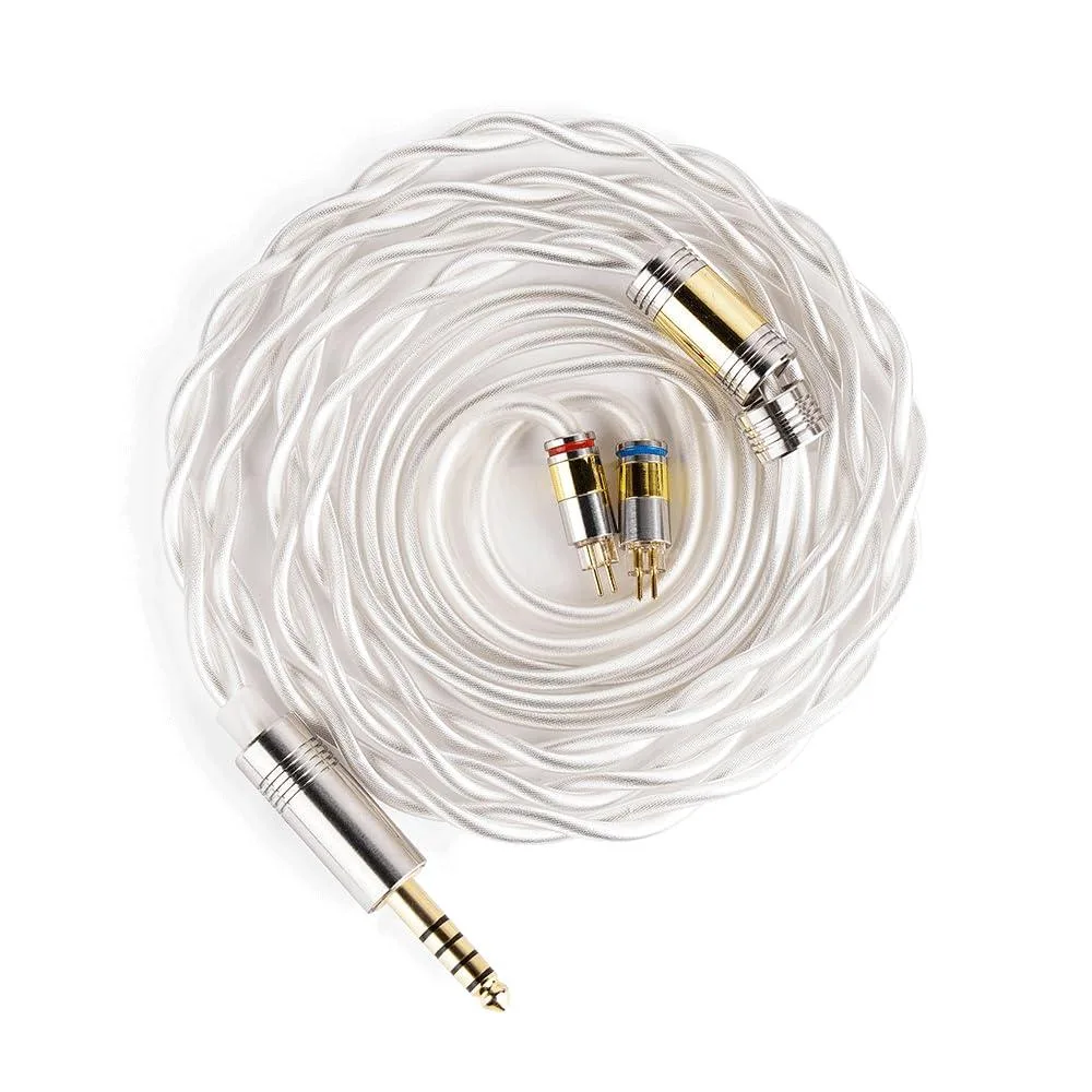 LORDWORLD LORDWORLD Snowcat IEM cable 4.4mm 0.78mm 2Pin 2.5mm stereo cable — product photo