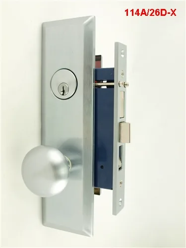 MAXTECH MAXTECH LKMT1033BX-26DL Mortise Entry Door Lock — product photo