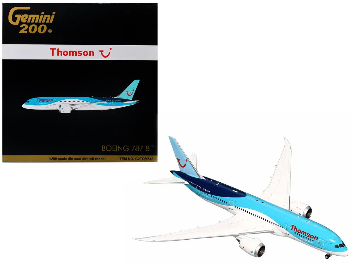 GeminiJets GeminiJets Boeing 787-8 Thomson TUI Airways 1/200 Diecast Model — product photo